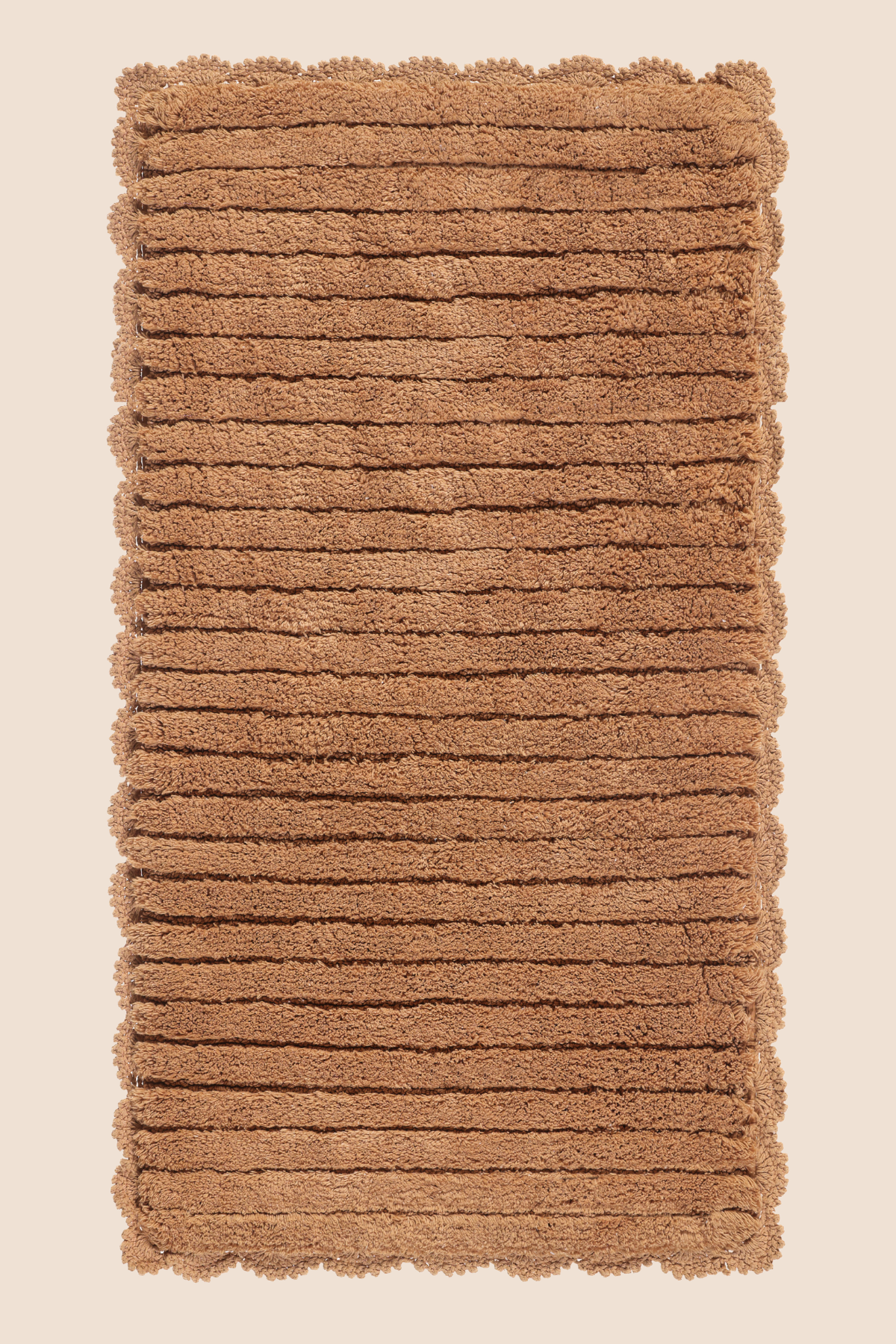Arora Tekli %100 Pamuk Banyo Paspası 70x130 Cm Warm Clay