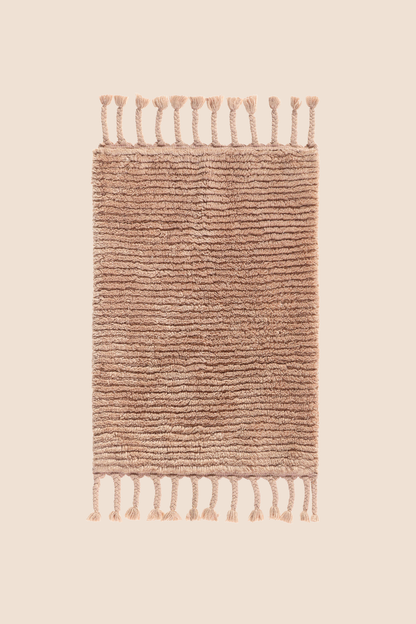 Belina Tekli Bambu Banyo Paspası 50x80 Cm Karamel