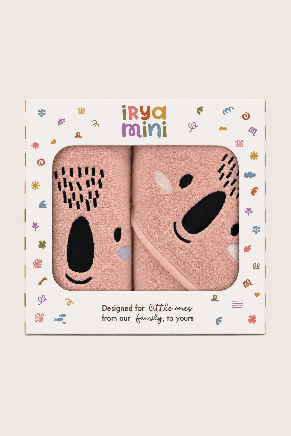 Cutie 2'li Yenidoğan Hediye Seti | Kundak, Havlu
