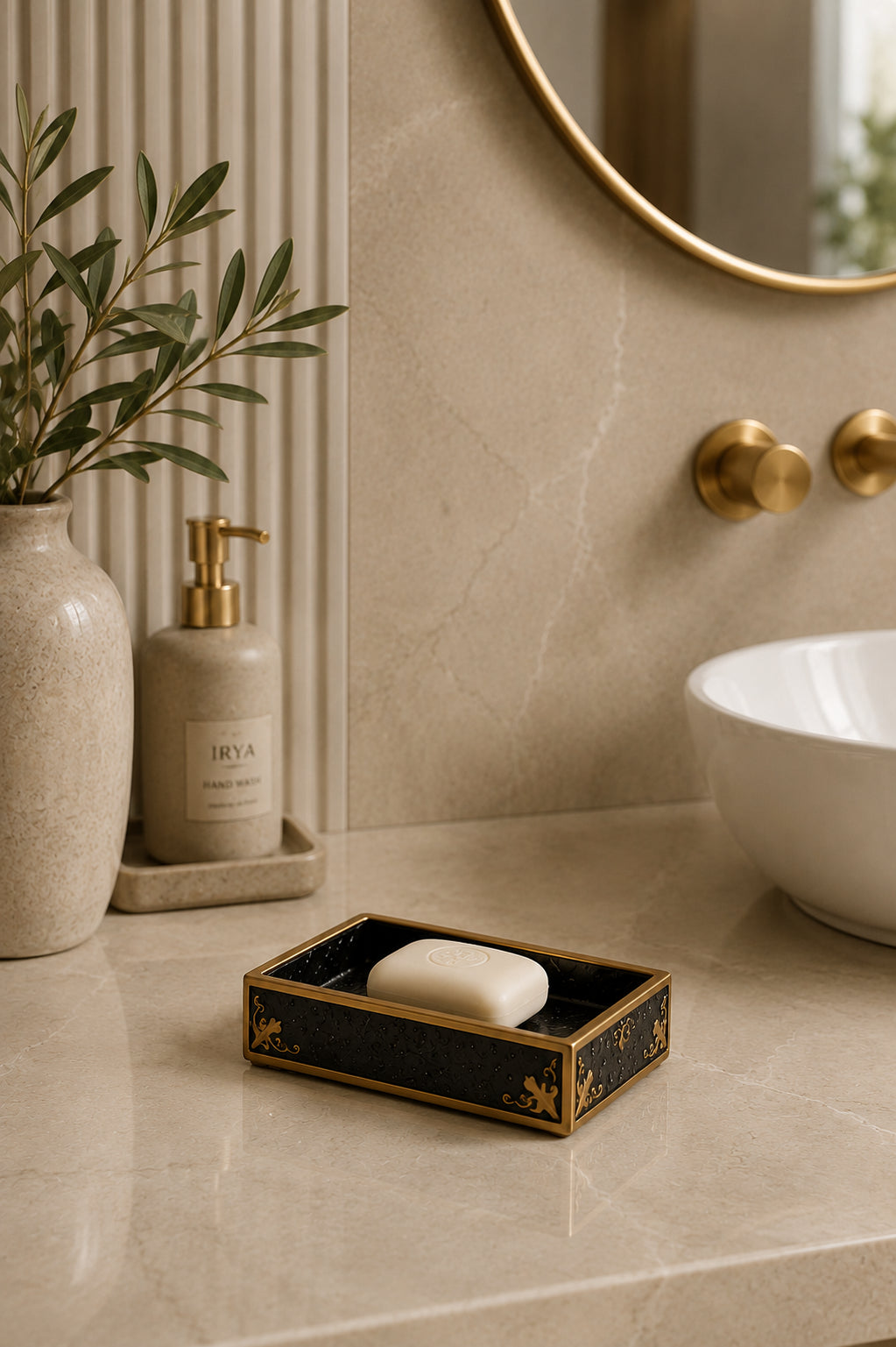 Luxton Solid Soap Dish 9x13x3