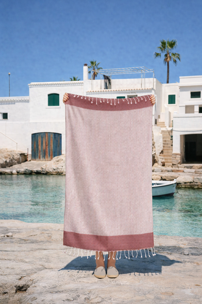 Mia Peshtemal 90x170 Red