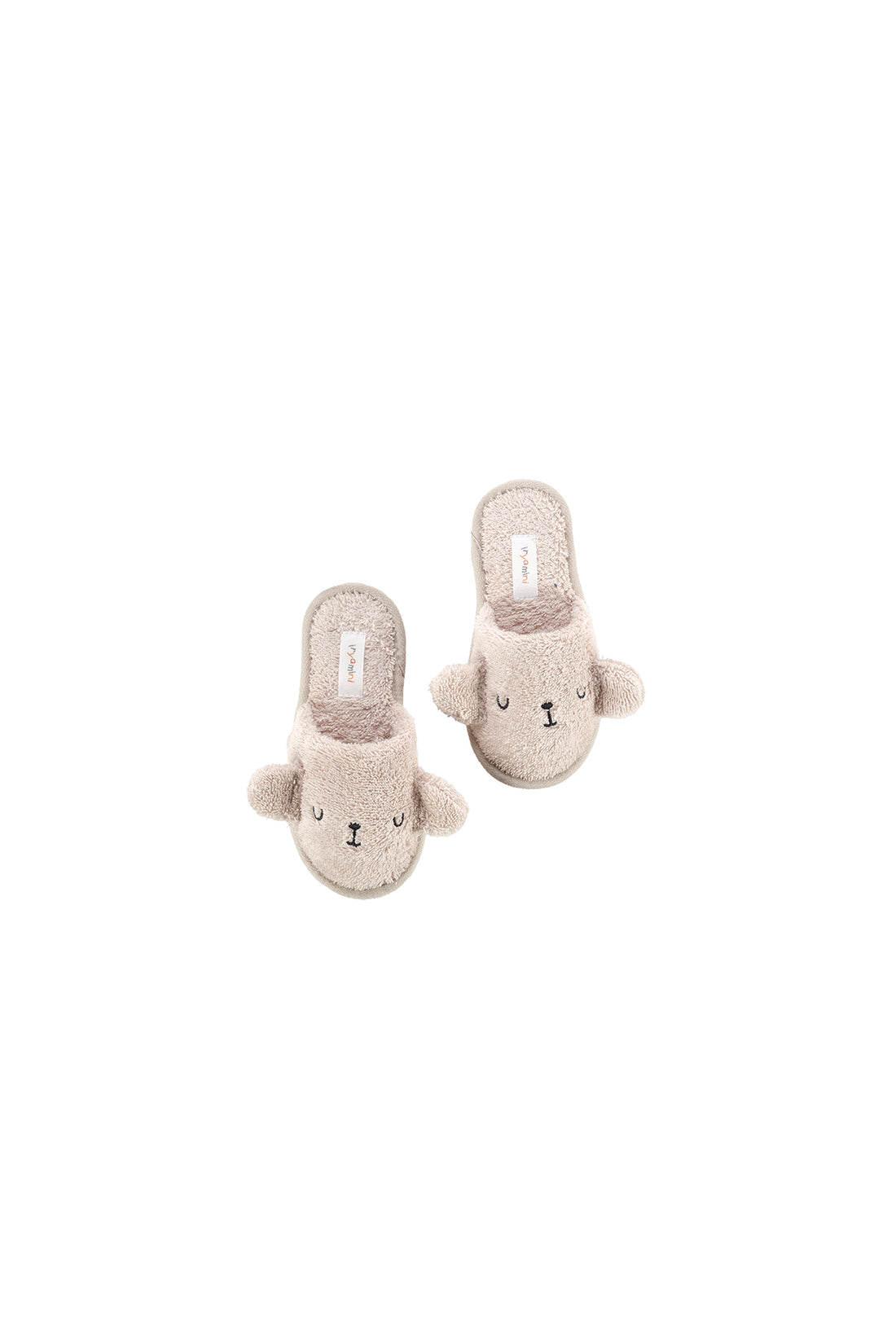 Tiny Bear Organic Cotton Kids Slippers