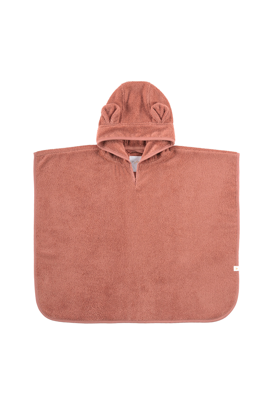 Tiny Bear Organic Cotton Kids Poncho Tile