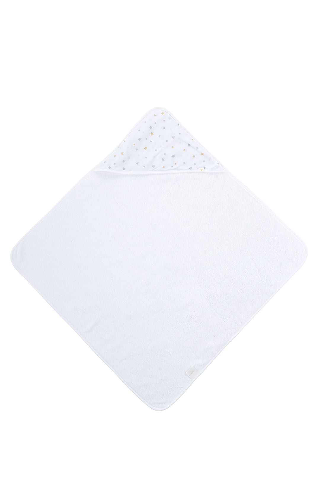 Dreamer Organic Cotton Muslin Baby Swaddle White 75x75