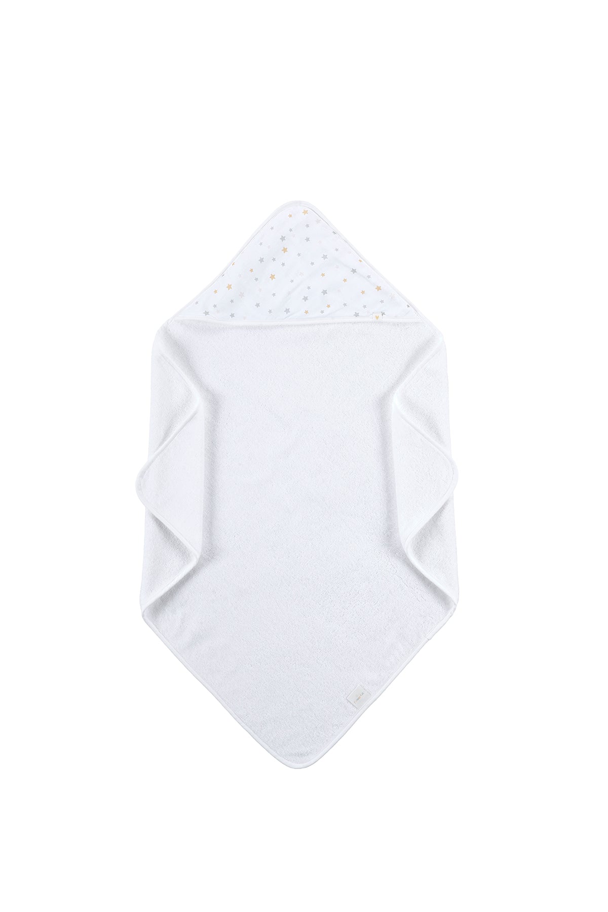 Dreamer Organic Cotton Muslin Baby Swaddle White 75x75