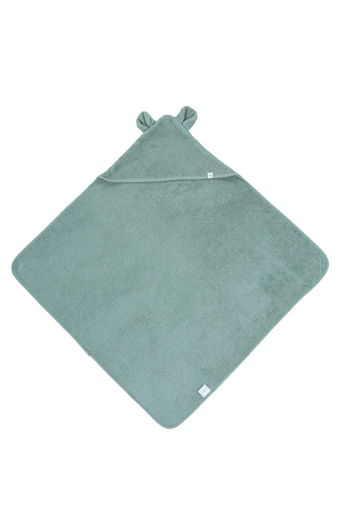 Tiny Bear Organic Cotton Baby Swaddle Mint 75x75