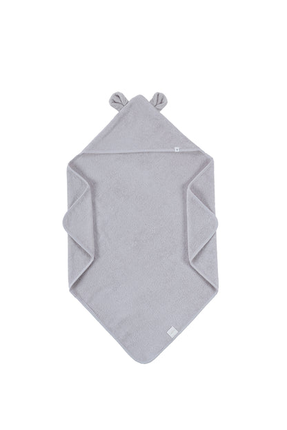 Tiny Bear Organic Cotton Baby Swaddle Gray 75x75