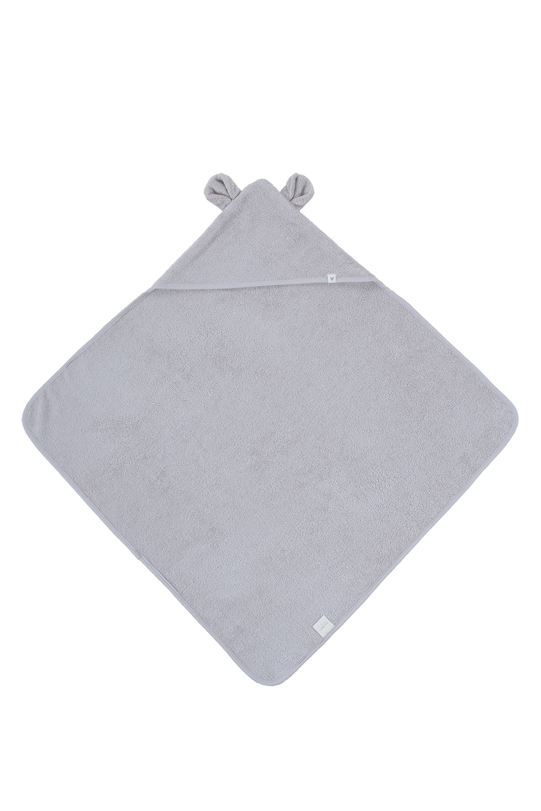 Tiny Bear Organic Cotton Baby Swaddle Gray 75x75