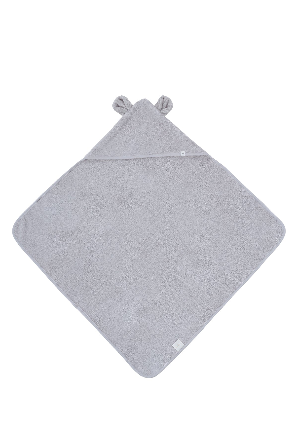 Tiny Bear Organic Cotton Baby Swaddle Gray 75x75