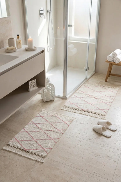 Grace 2’li Takım Banyo Paspası %100 Pamuk 40x60 + 60x90