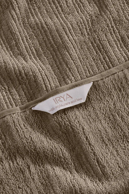 Fiona 100% Cotton Towel 50x90 cm Earth Brown