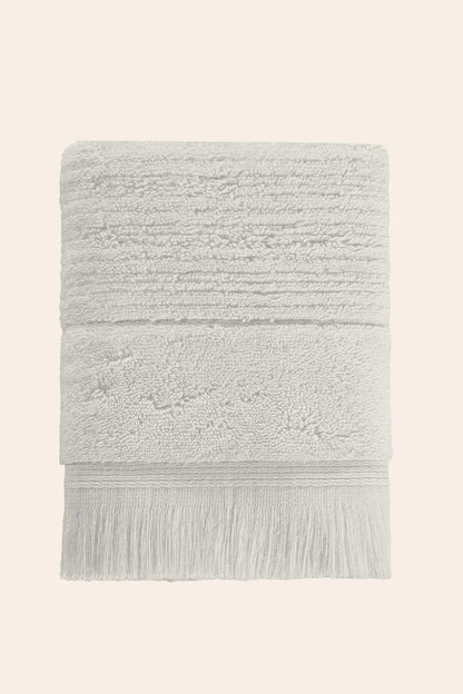 Fiona 100% Cotton Towel 70x140 cm Soft Stone