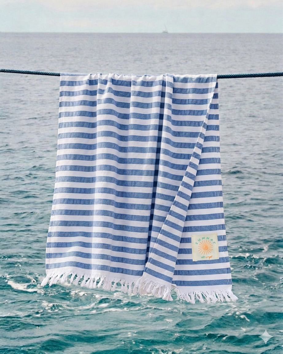 Avalon Peshtemal 90x170 Blue