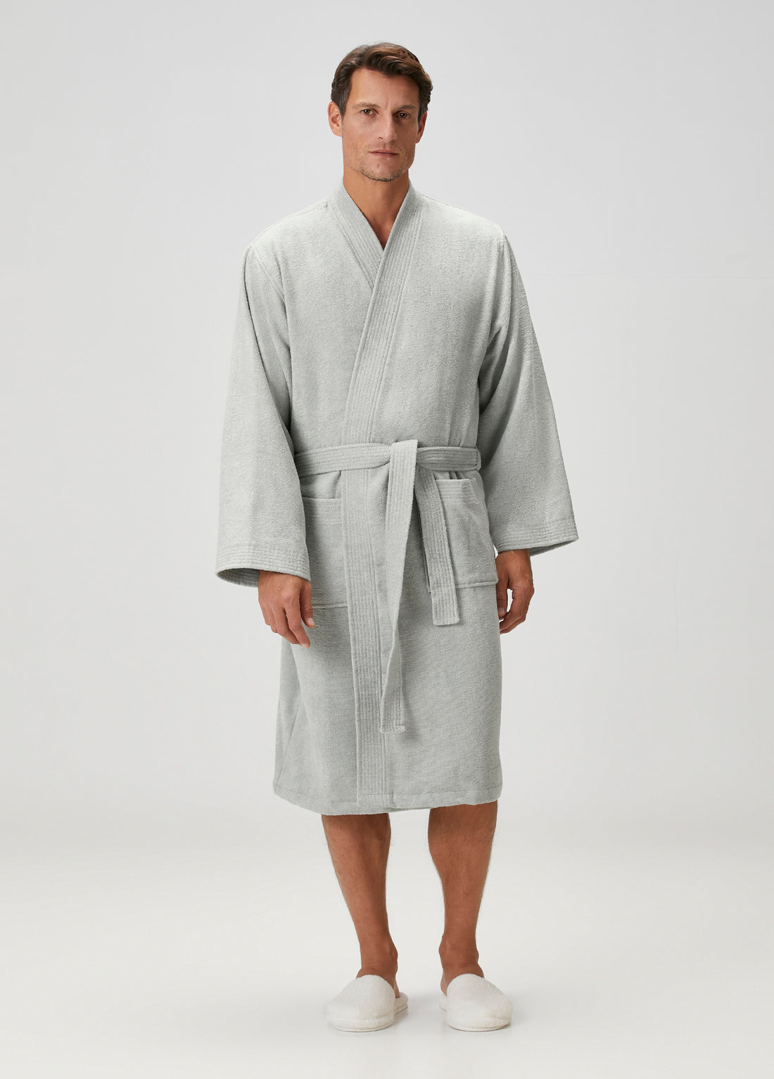 Verona Bambu Erkek Bornoz Adaçayı