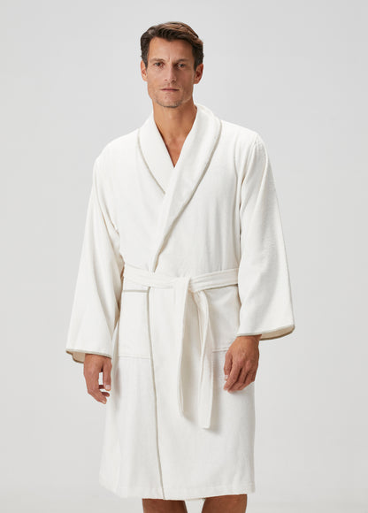 Dolce Bambu Erkek Bornoz Bej