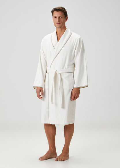 Dolce Bambu Erkek Bornoz Bej