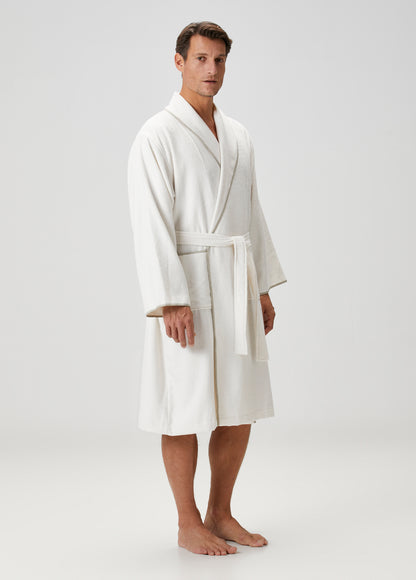 Dolce Bambu Erkek Bornoz Bej
