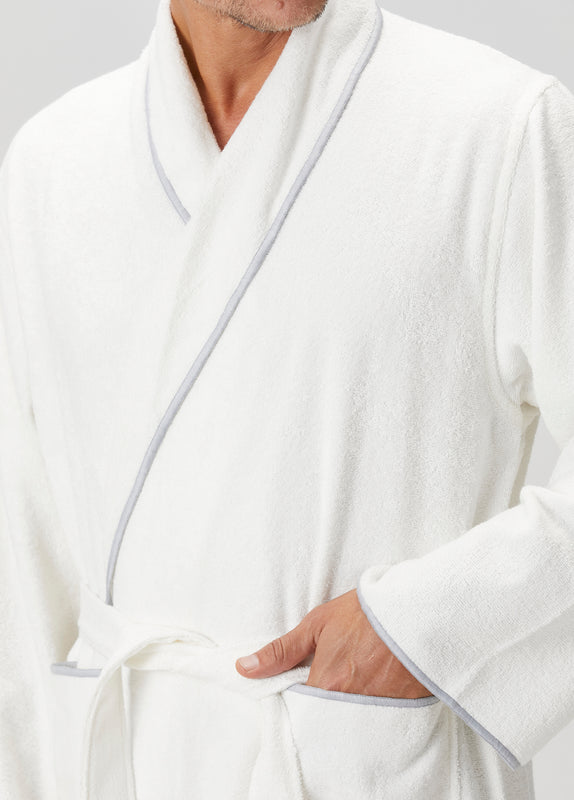 Dolce Bambu Bornoz Takımı Mavi