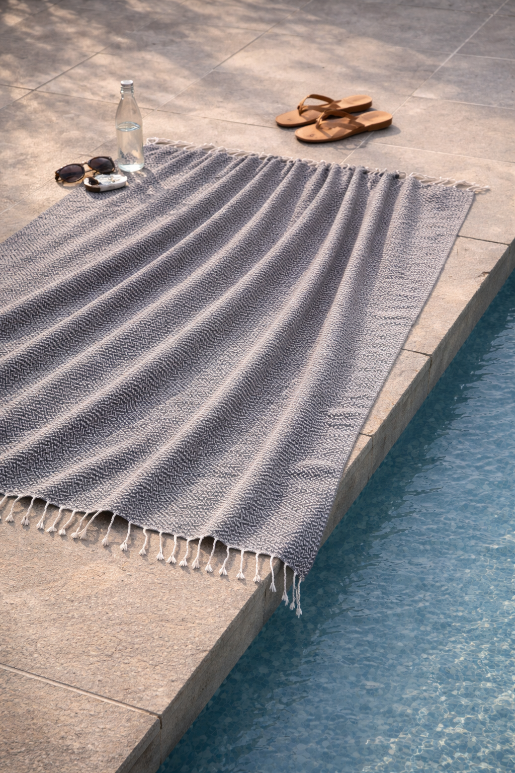 Ilgın Peştamal Gri