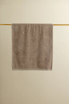 Liana 100% Cotton Towel Earth Brown 50x90 cm