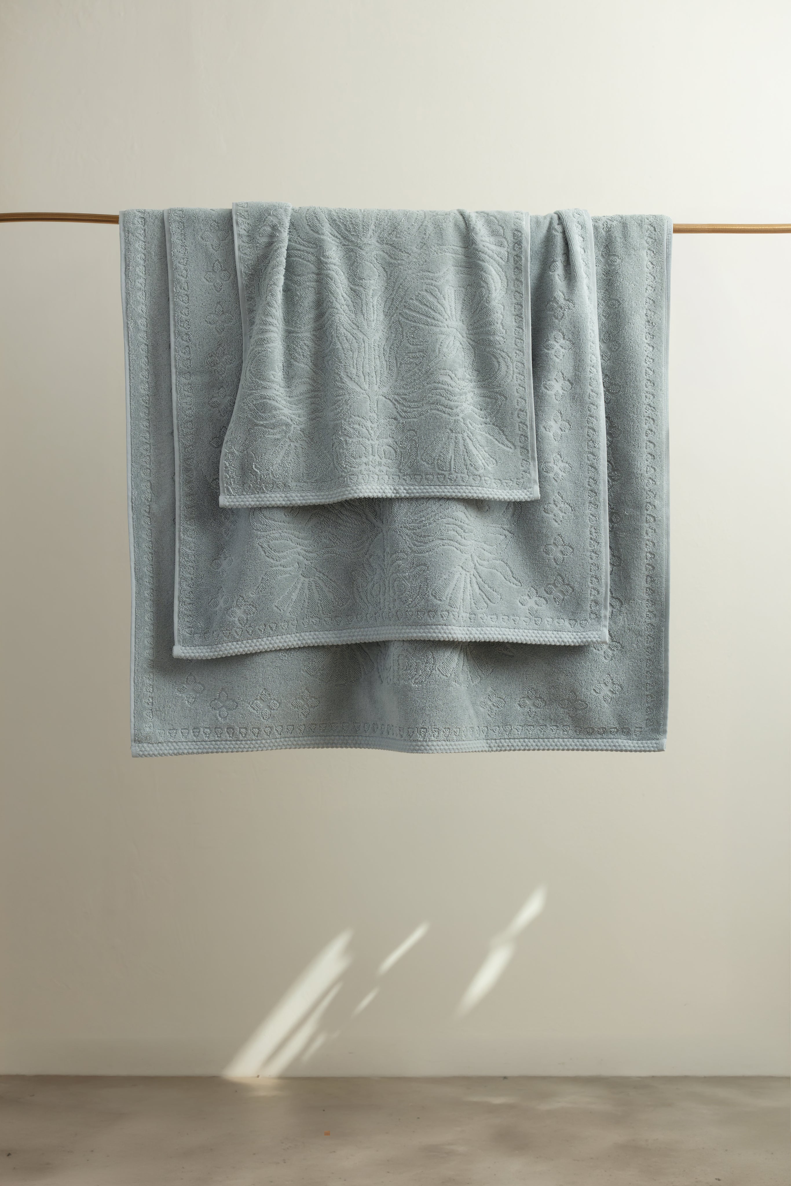 Liana 100% Cotton Towel Sea Mist 50x90 cm