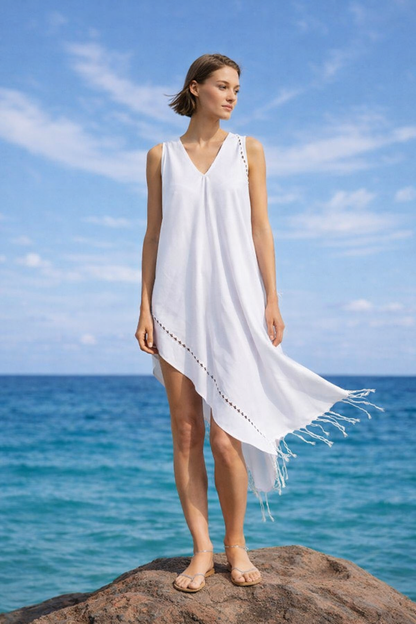 Layla Askılı Elbise Lila