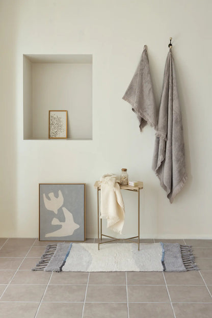 Belina Bamboo Towel 90x150 cm Ash Grey