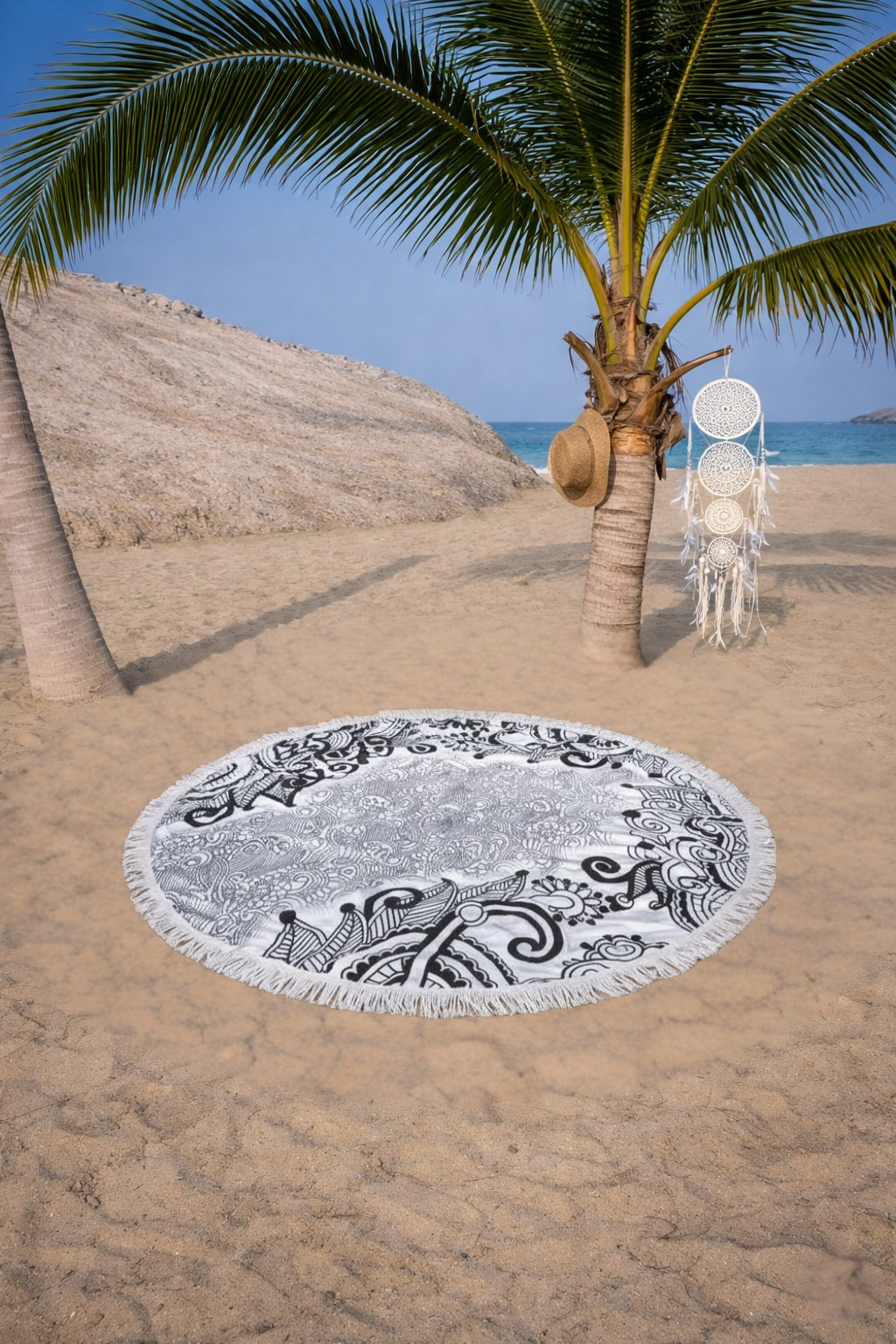 Melody Beach Towel 150x150 cm