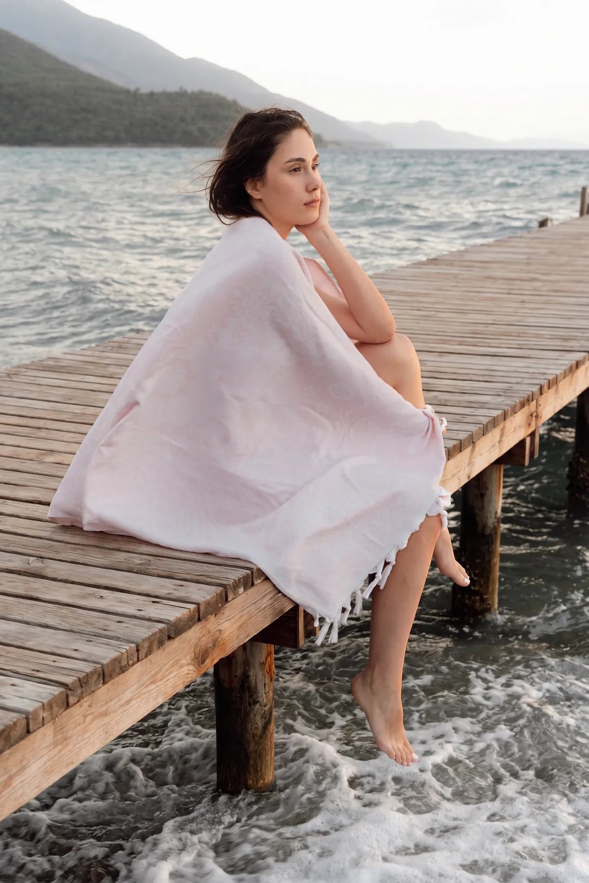 Paloma Bath Towel Pink 90x170