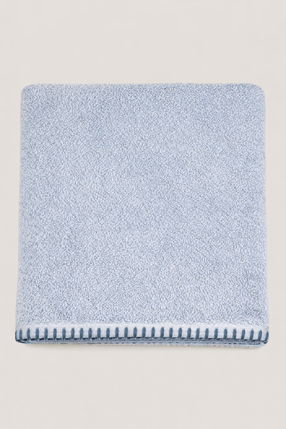 Shadow %100 Pamuk Banyo Havlusu 70x140 cm Misty Blue