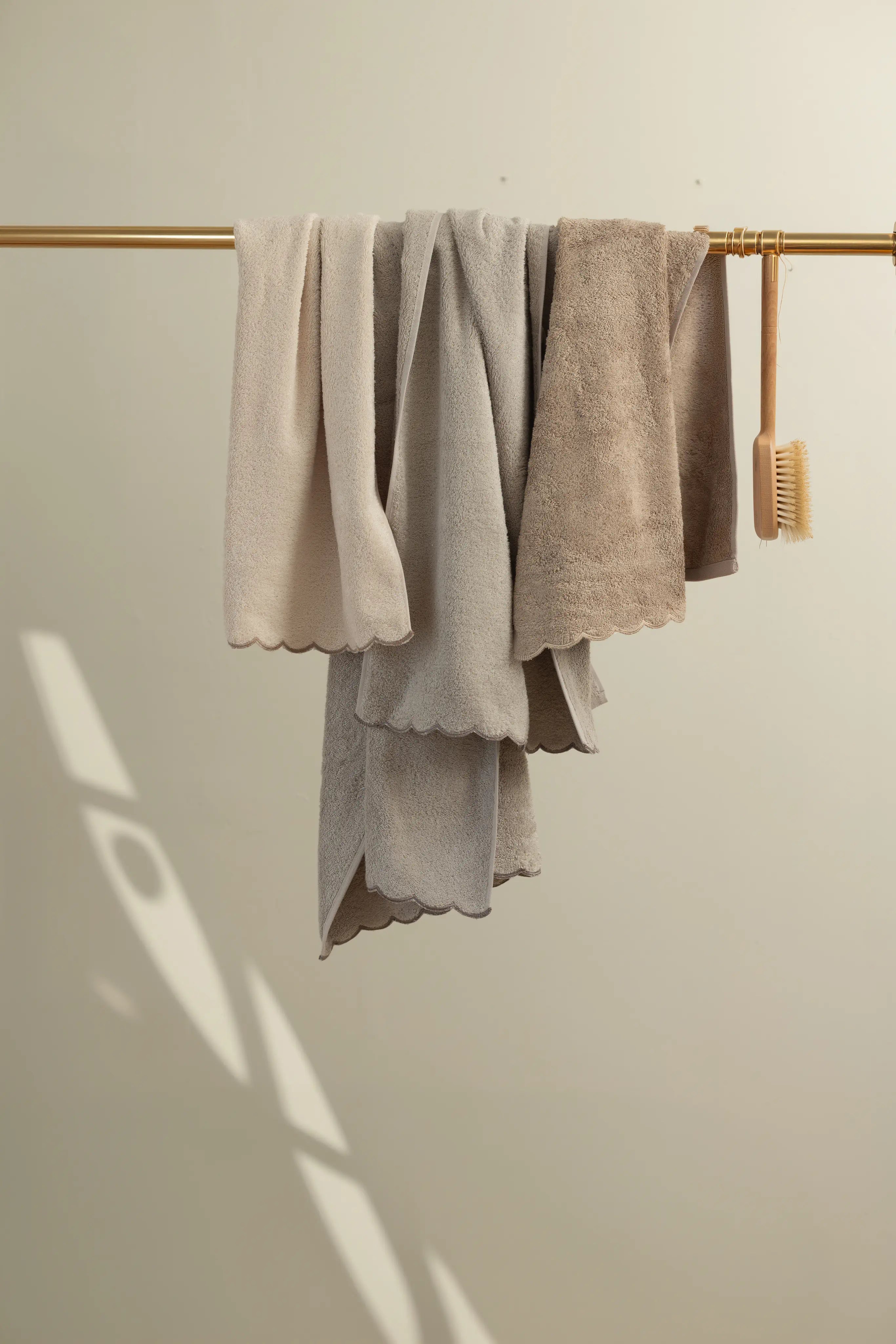 Lindy Bambu El Havlusu 50x90 cm Ekru