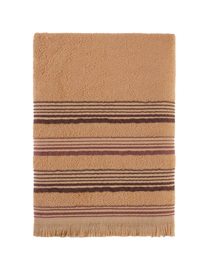 New Derin Bambu Banyo Havlusu 80x150 cm Amber
