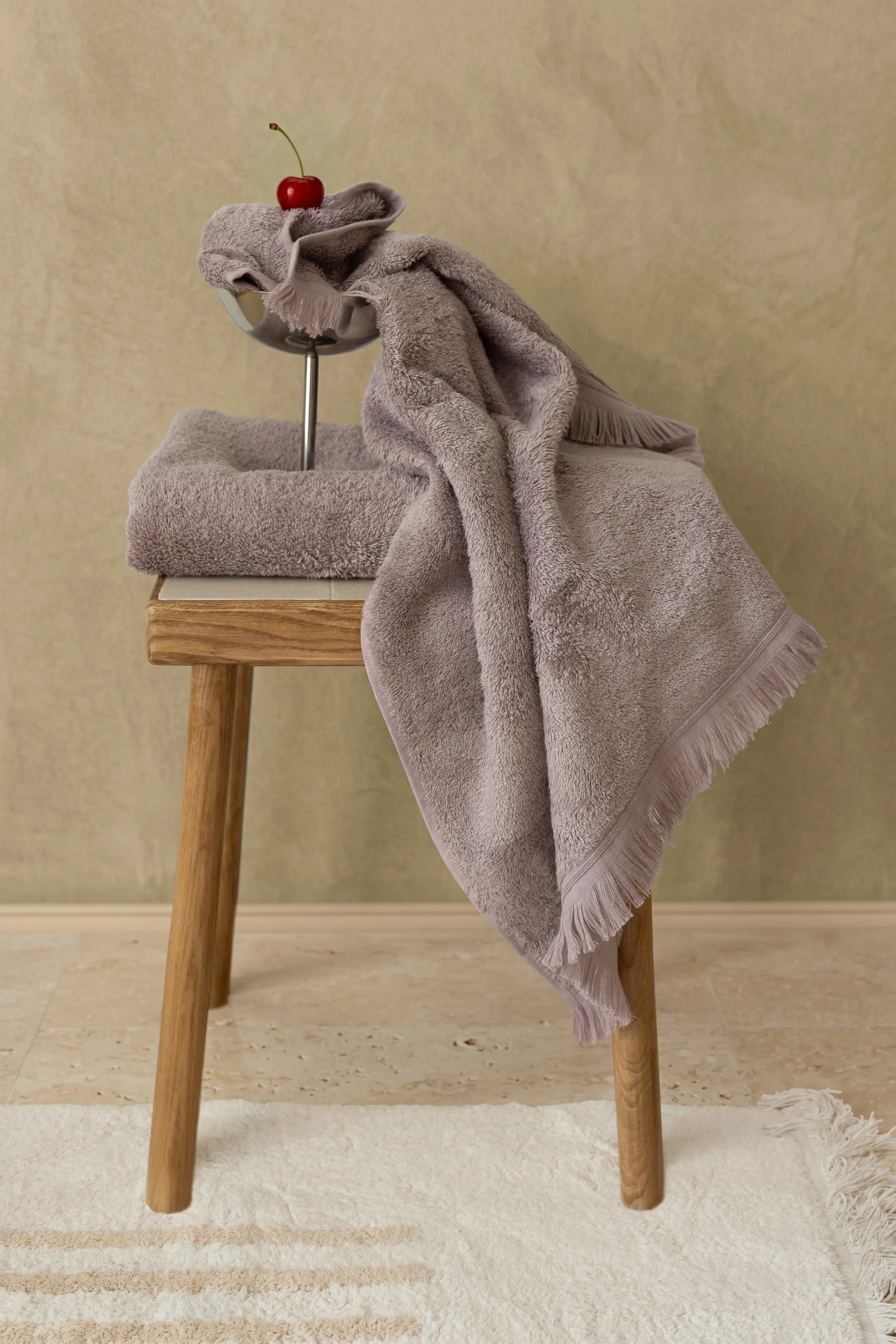 Belina Bamboo Towel 50x90 cm Dusk Lilac