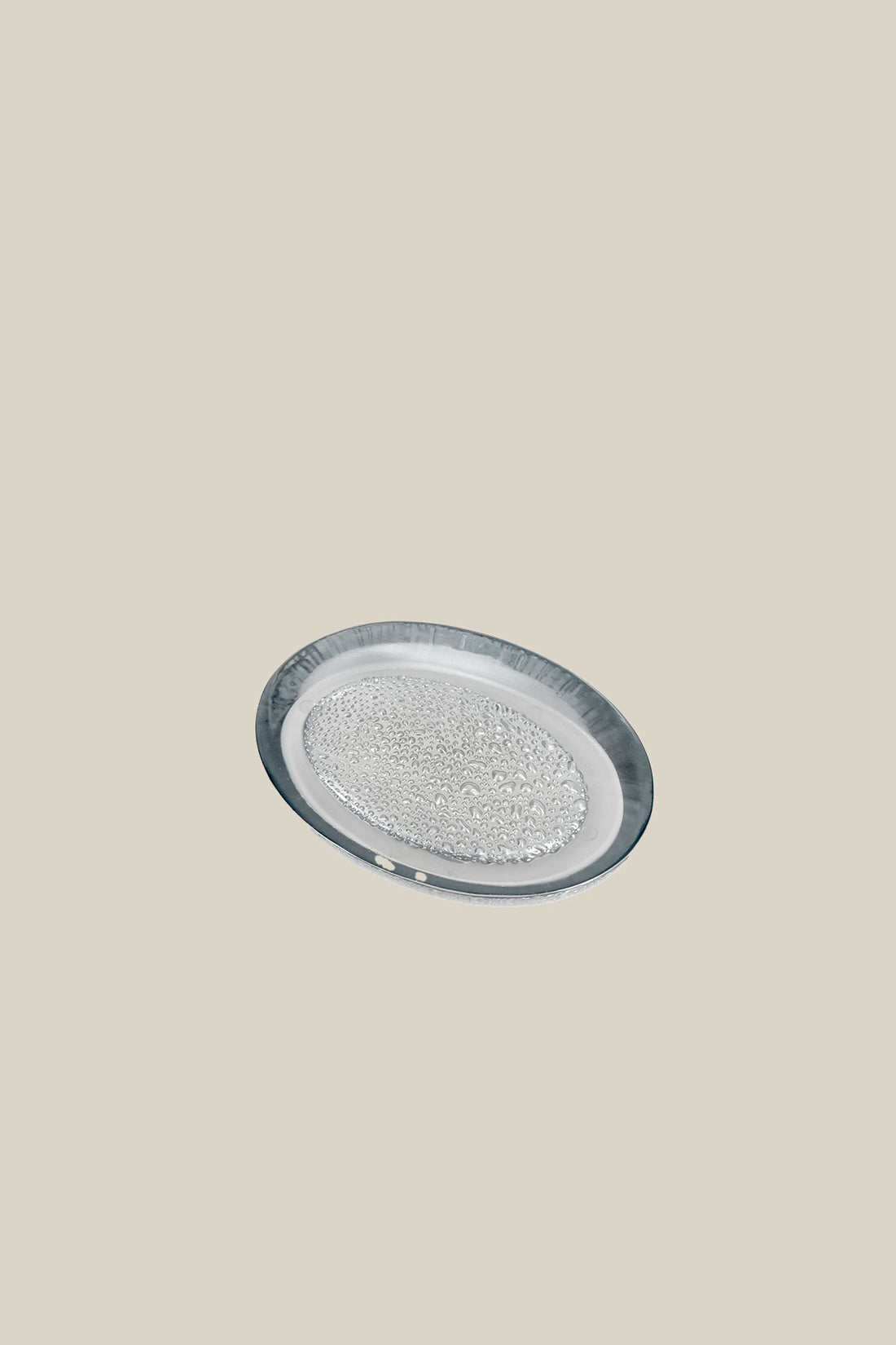 Drop Solid Soap Dish Gray