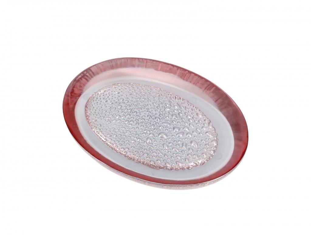 Drop Solid Soap Dish Coral