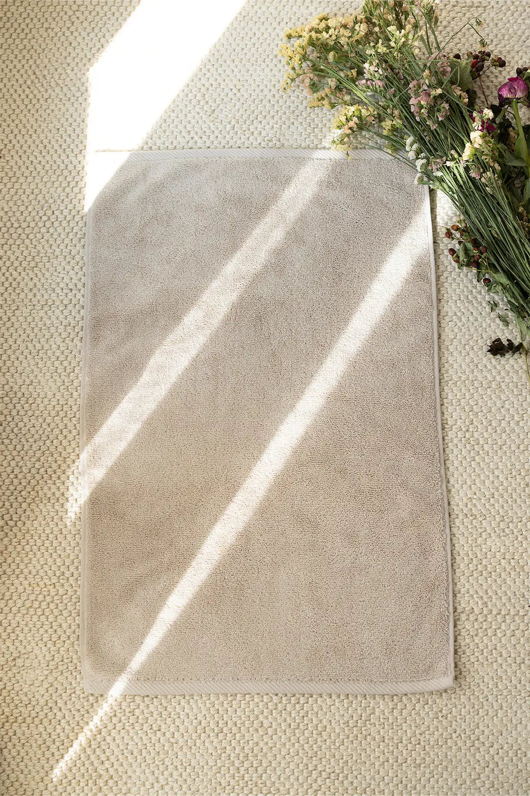 Alba Tekli Havlu Banyo Paspası 50x80 Bej