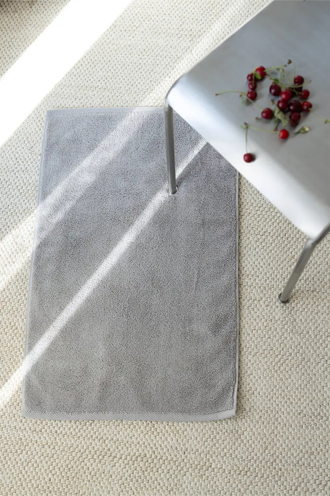 Alba Tekli Havlu Banyo Paspası 50x80 Gri