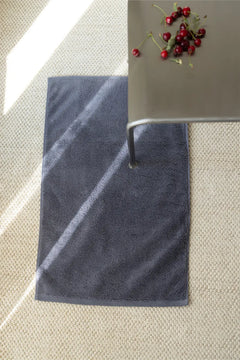 Alba Single Towel Bath Mat 50x80 Navy Blue