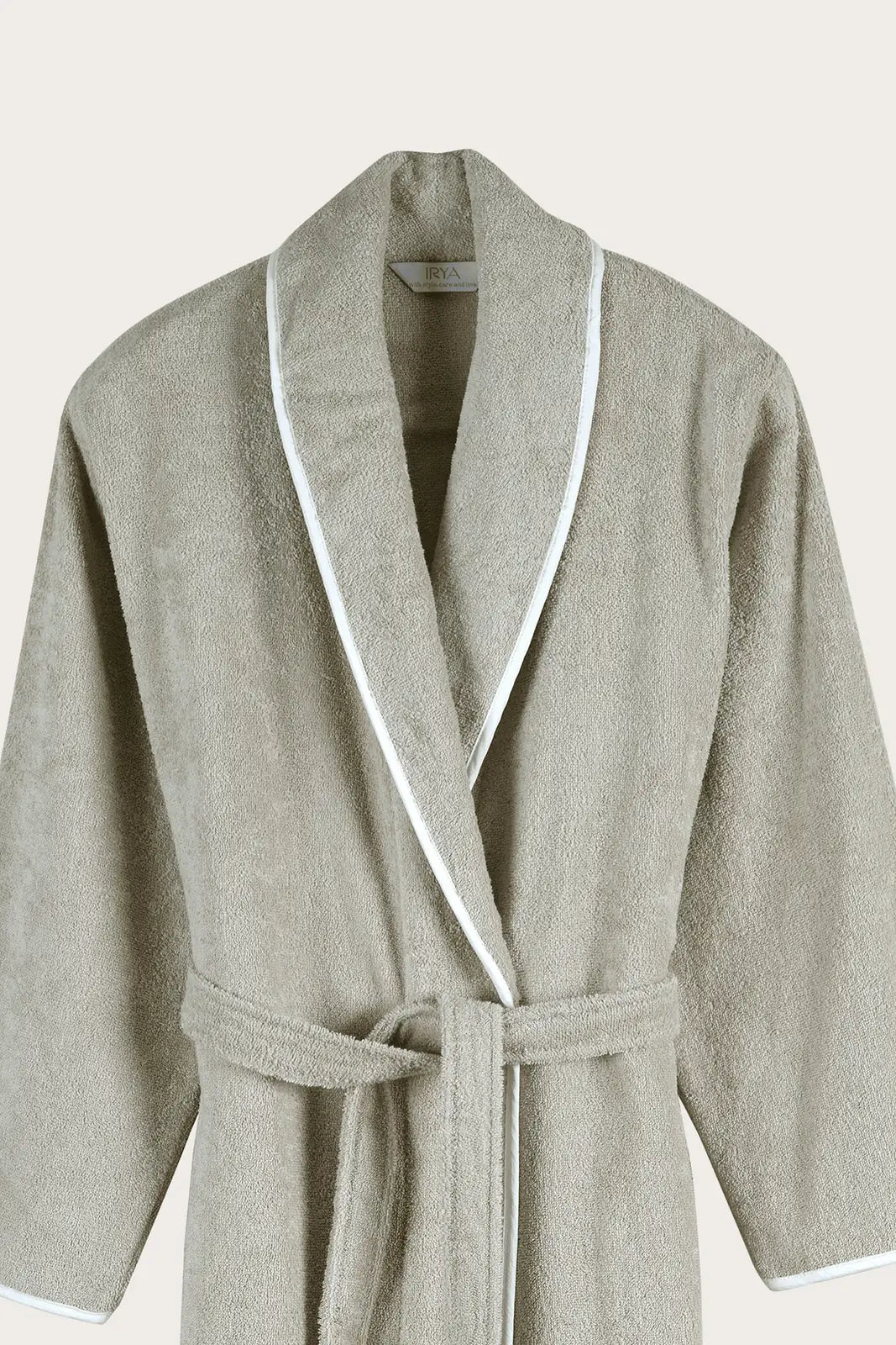 Allesi %100 Pamuk Erkek Bornoz Mint