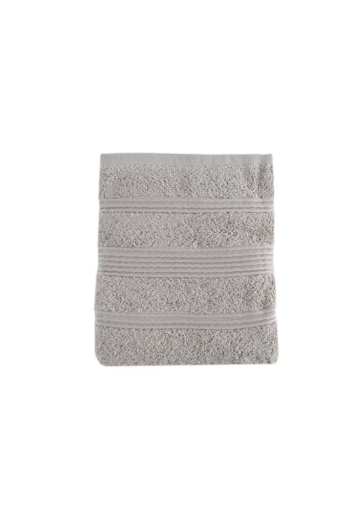 Arden Face Towel 50x90 cm Light Grey