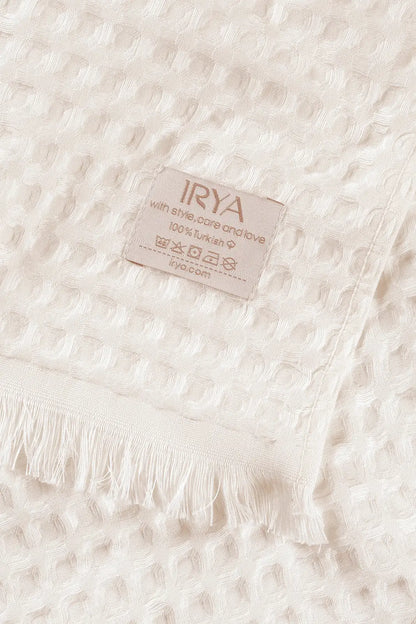 Aura Waffle Havlu Ekru 50X100