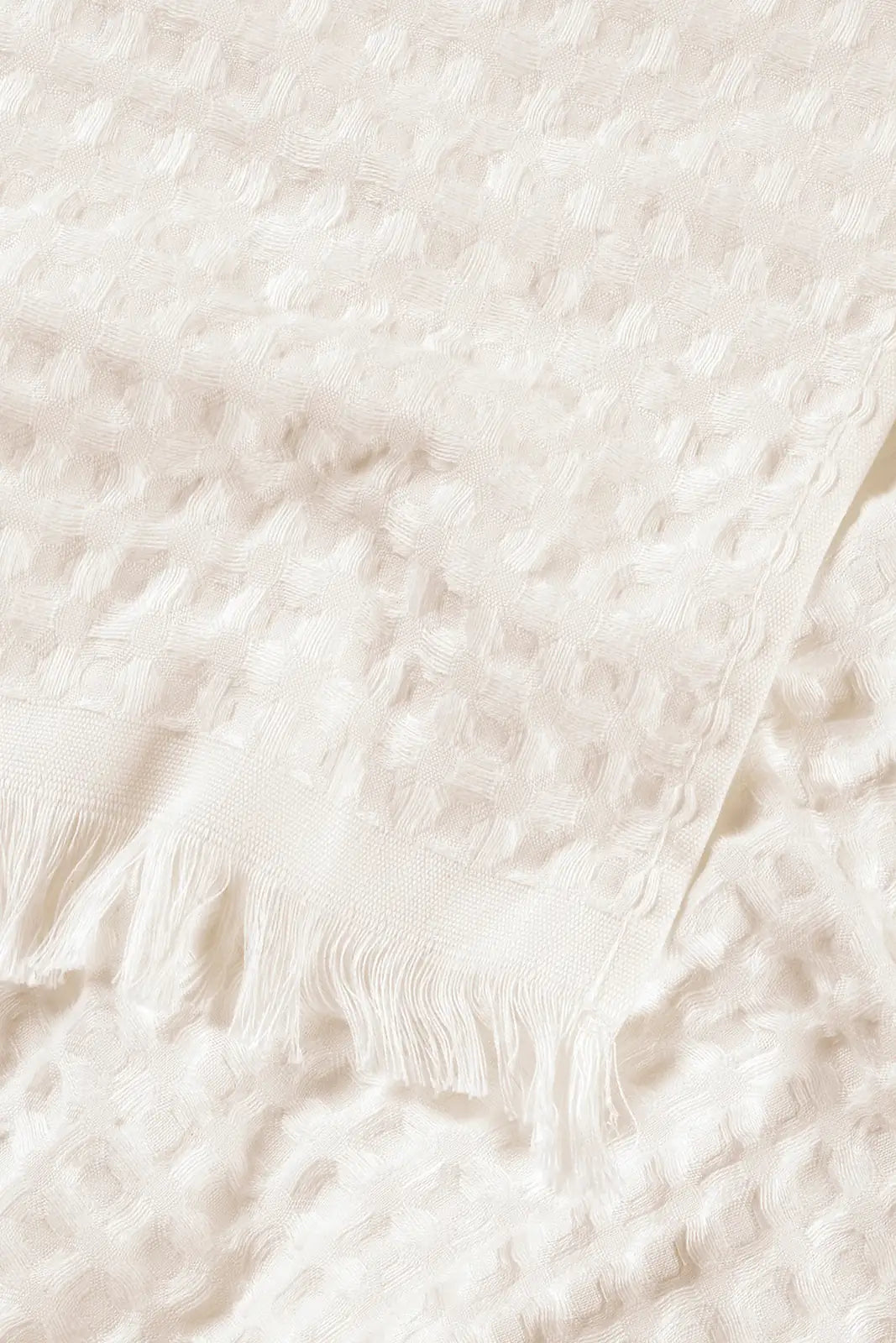 Aura Waffle Havlu Ekru 50X100