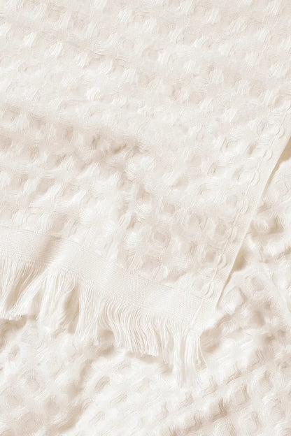 Aura Waffle Havlu Ekru 50X100