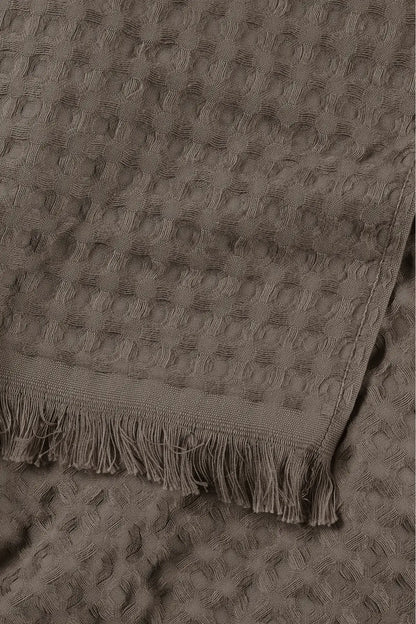 Aura Waffle Havlu Gri 50X100
