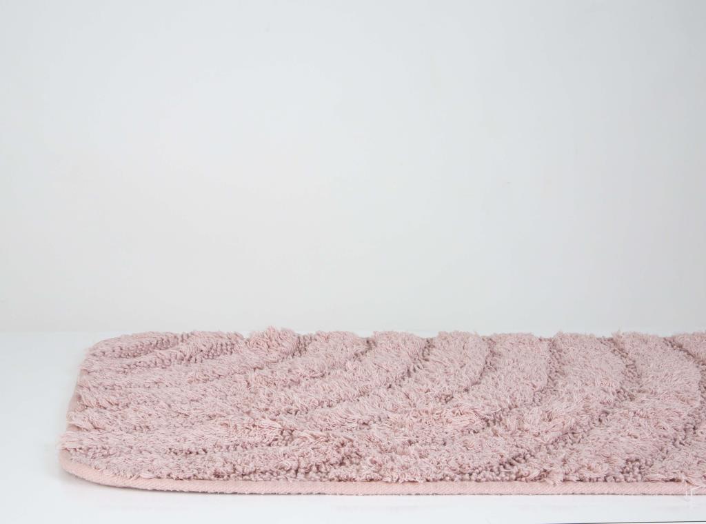 Porter Banyo Paspası 2'li Gül Kurusu 40x60+60x90