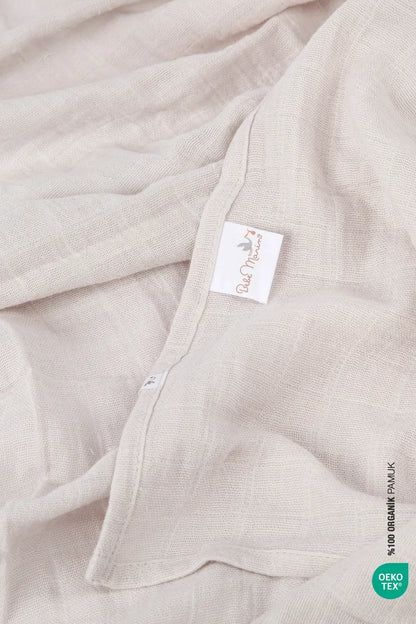 BebeMarin Multi-Purpose Muslin Blanket 120x120 Beige