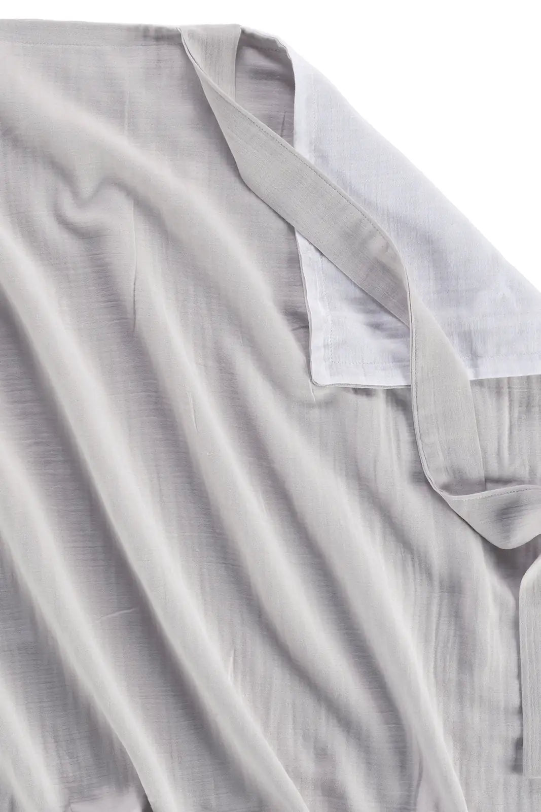 Colors of Joy Organic Cotton Muslin 4 Layer Nursing Cover Gray