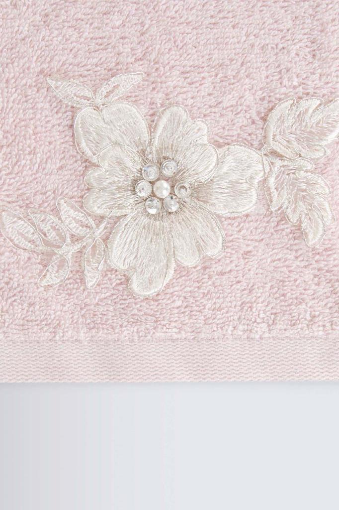 Pearly Yüz Havlusu 50x90 Pudra