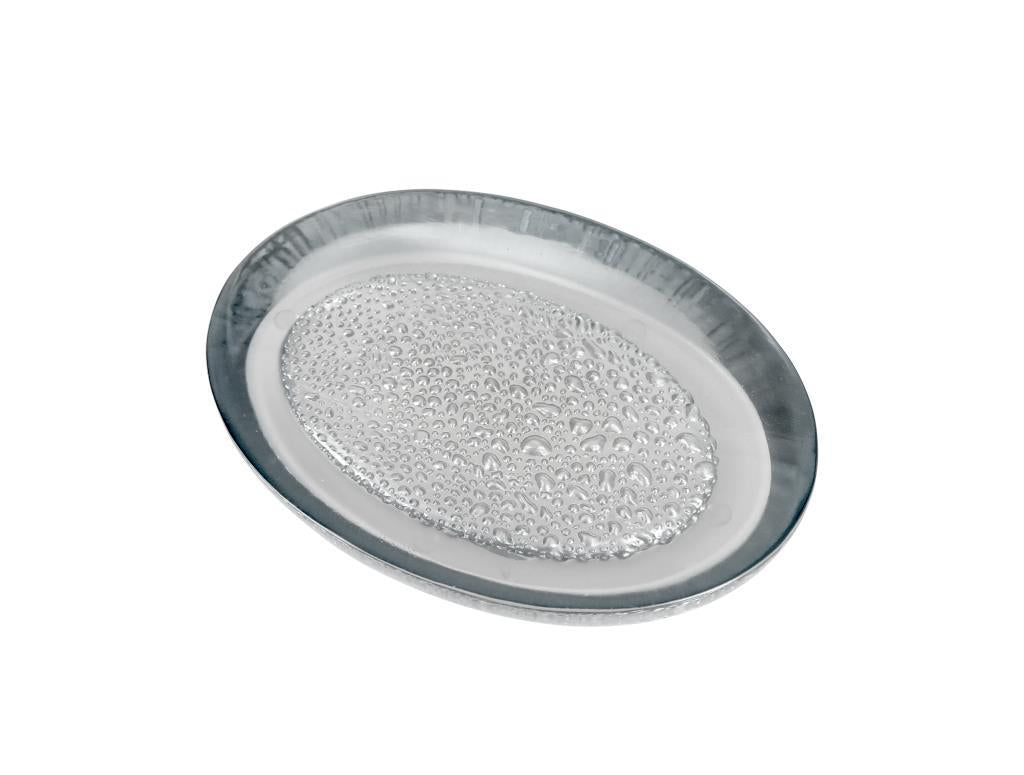 Drop Solid Soap Dish Gray