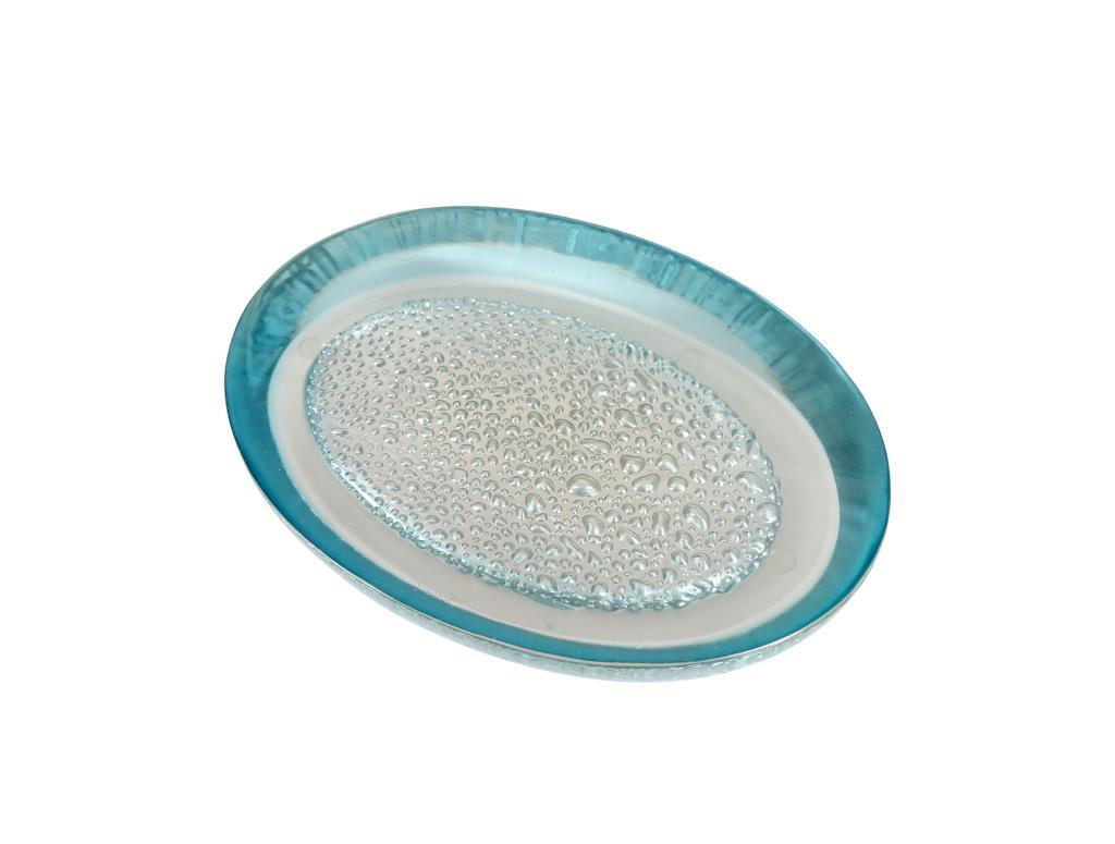 Drop Solid Soap Dish Green